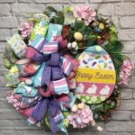 Easy Deco Mesh Wreath In Pastel Colors