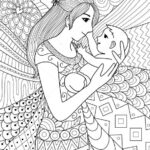 Mother’s Day Coloring Pages for Adults14