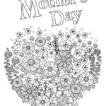 Mother’s Day Coloring Pages for Adults2