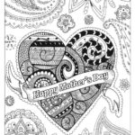 Mother’s Day Coloring Pages for Adults4