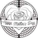 Mother’s Day Coloring Pages for Adults6