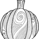 Halloween coloring pages for adults and talented children 26