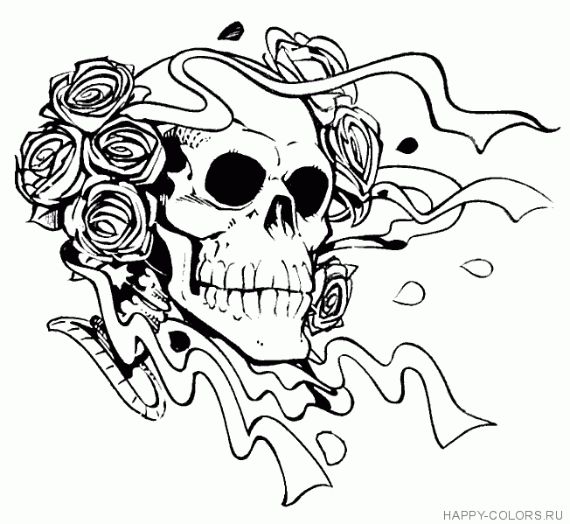 Halloween coloring pages for adults and talented children