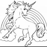 Unicorn coloring pages for children and adult107