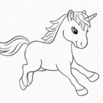 Unicorn coloring pages for children and adult22