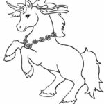 Unicorn coloring pages for children and adult30