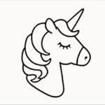 Unicorn coloring pages for children and adult38