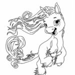 Unicorn coloring pages for children and adult4
