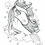 Unicorn coloring pages for children and adult46