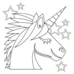 Unicorn coloring pages for children and adult49