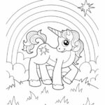 Unicorn coloring pages for children and adult68