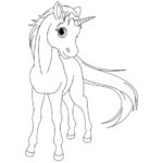 Unicorn coloring pages for children and adult73