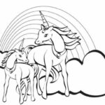 Unicorn coloring pages for children and adult78