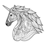 Unicorn coloring pages2