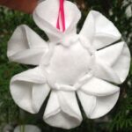 DIY-Christmas-cotton-pads-flower