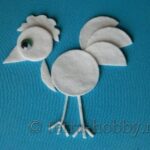 birds and animals from cotton pads (3)