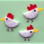 birds and animals from cotton pads (4)