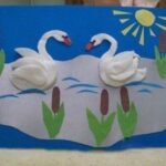 wonderful_swans_from_cotton_pads