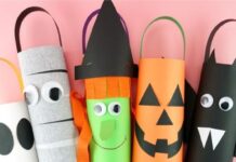 35 Simple Halloween Crafts For Kids on the scariest night
