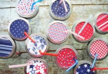 20 Creative Independence Day Mason Jar crafts