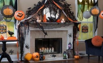 Halloween home styling